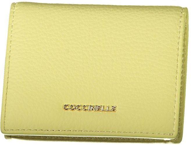 Coccinelle Gelbe Lederbörse