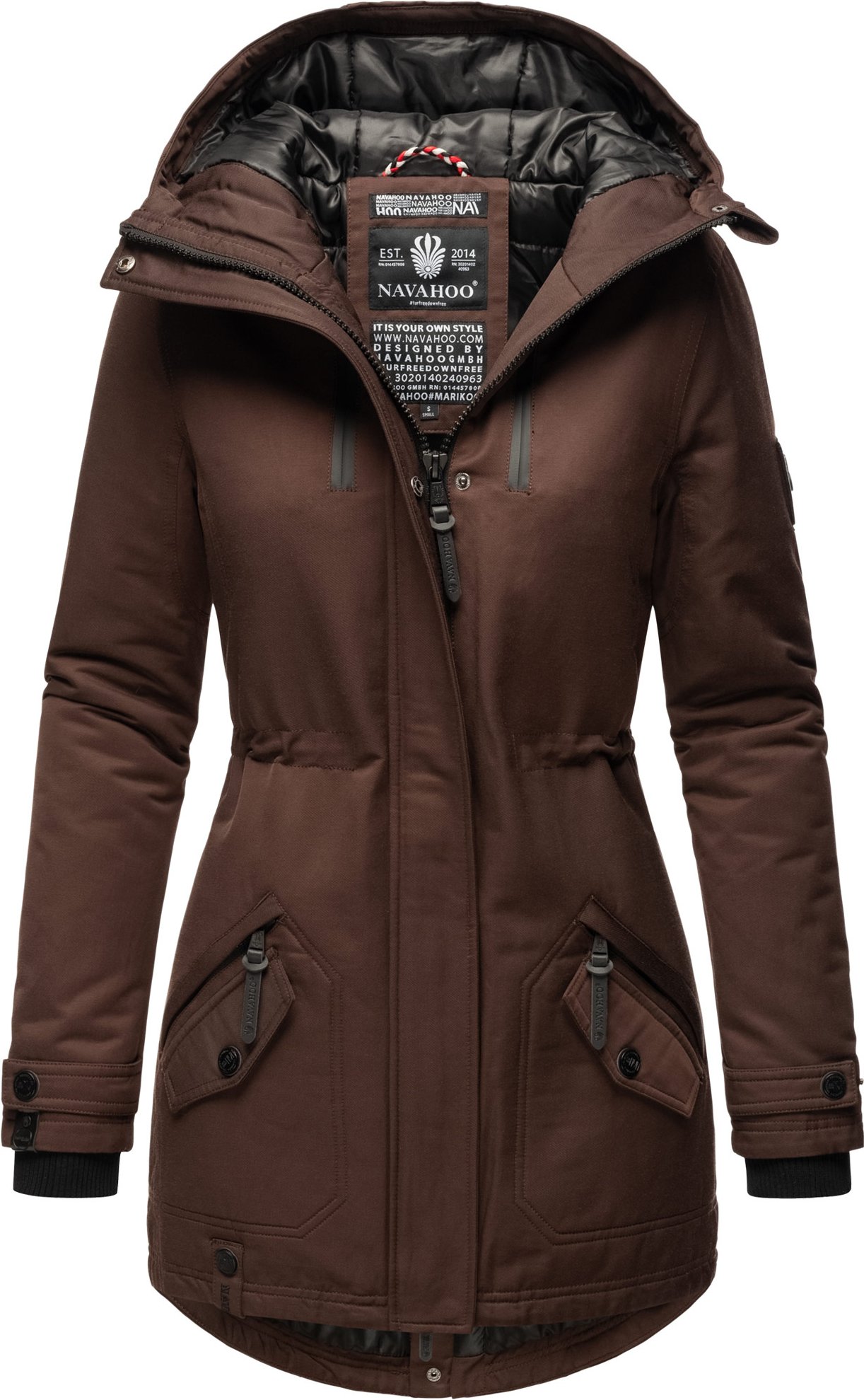 Navahoo Damen Winterjacke Avrille – Warm, Stylisch & Mit Perfekter Länge