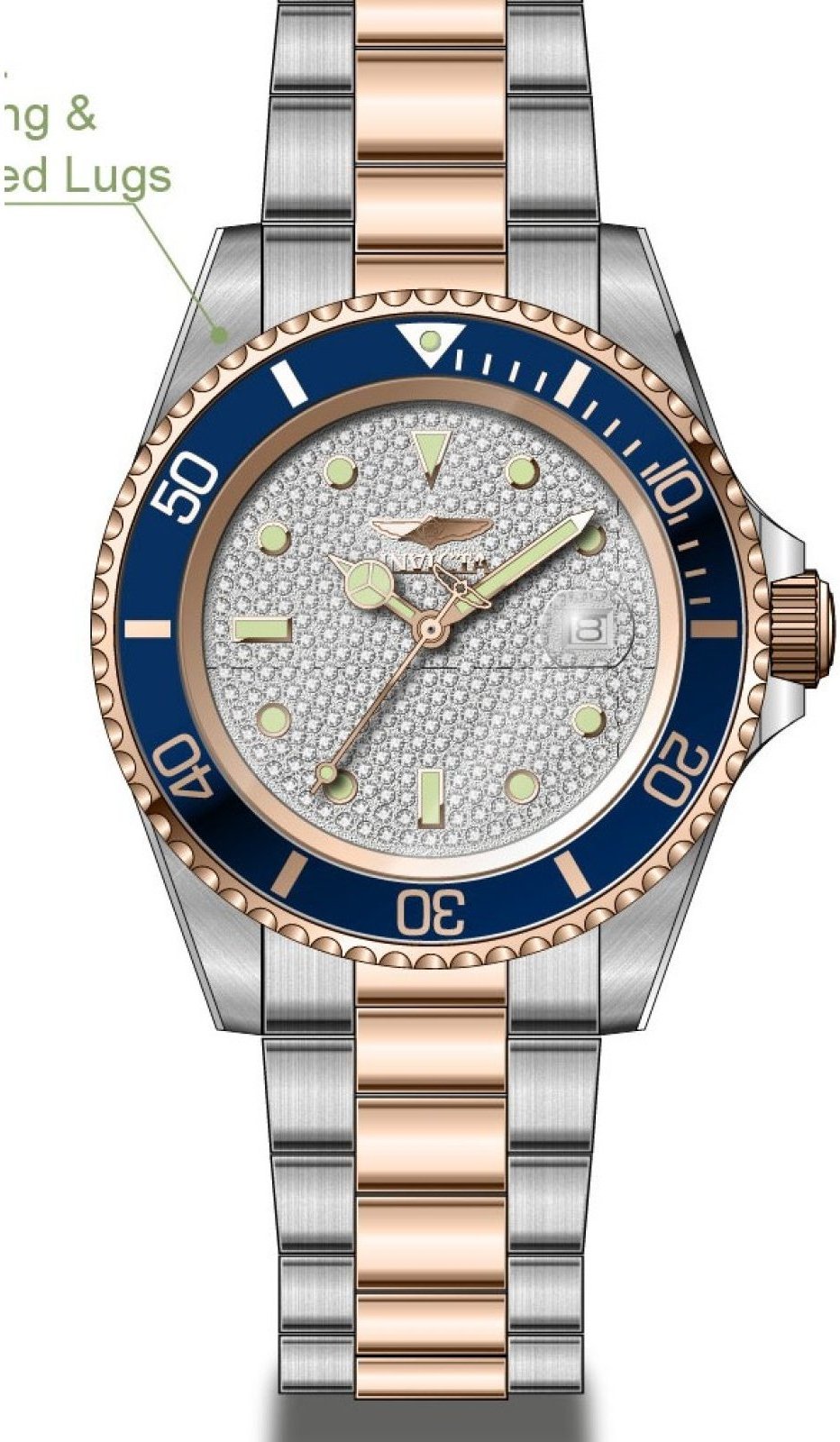 Invicta Pro Diver 50290 Herrenuhr - 40mm