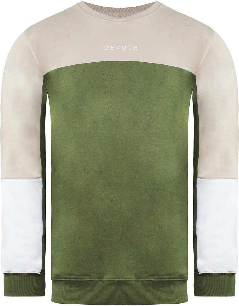 Widmen Sie London Herren Olive Nacktpullover