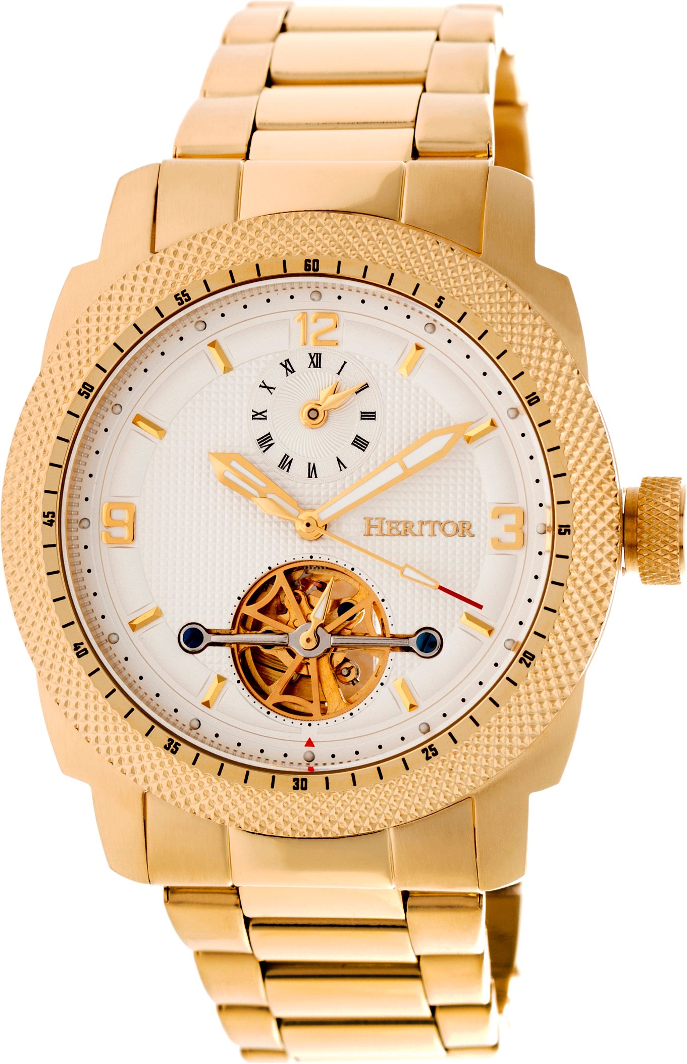 Thumbnail - Montre-bracelet semi-squelette automatique Heritor Helmsley