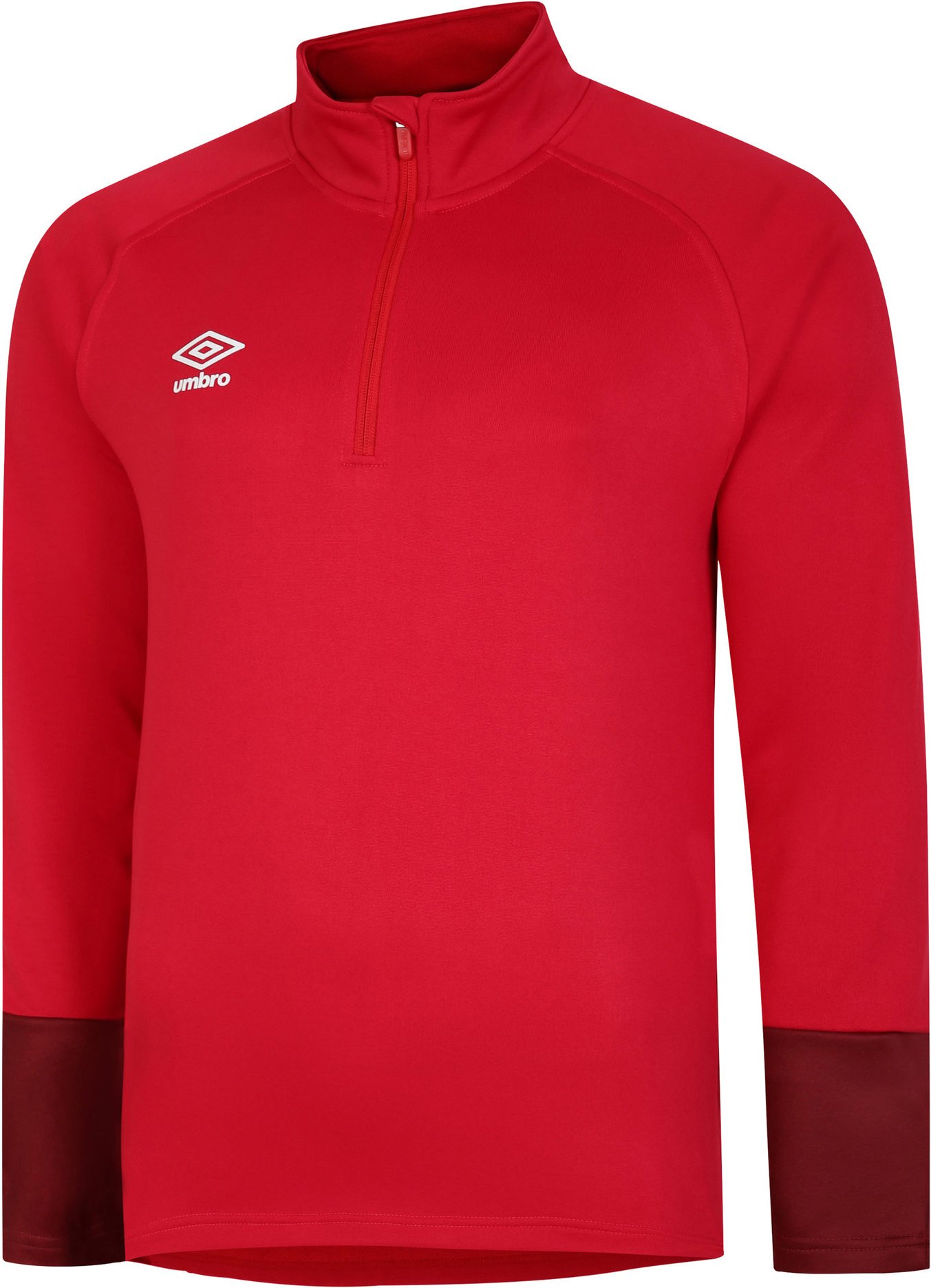 Umbro - "Total Training" Trainingsjacke für Herren (Zinnoberrot/Rad Rot /Schwarz)
