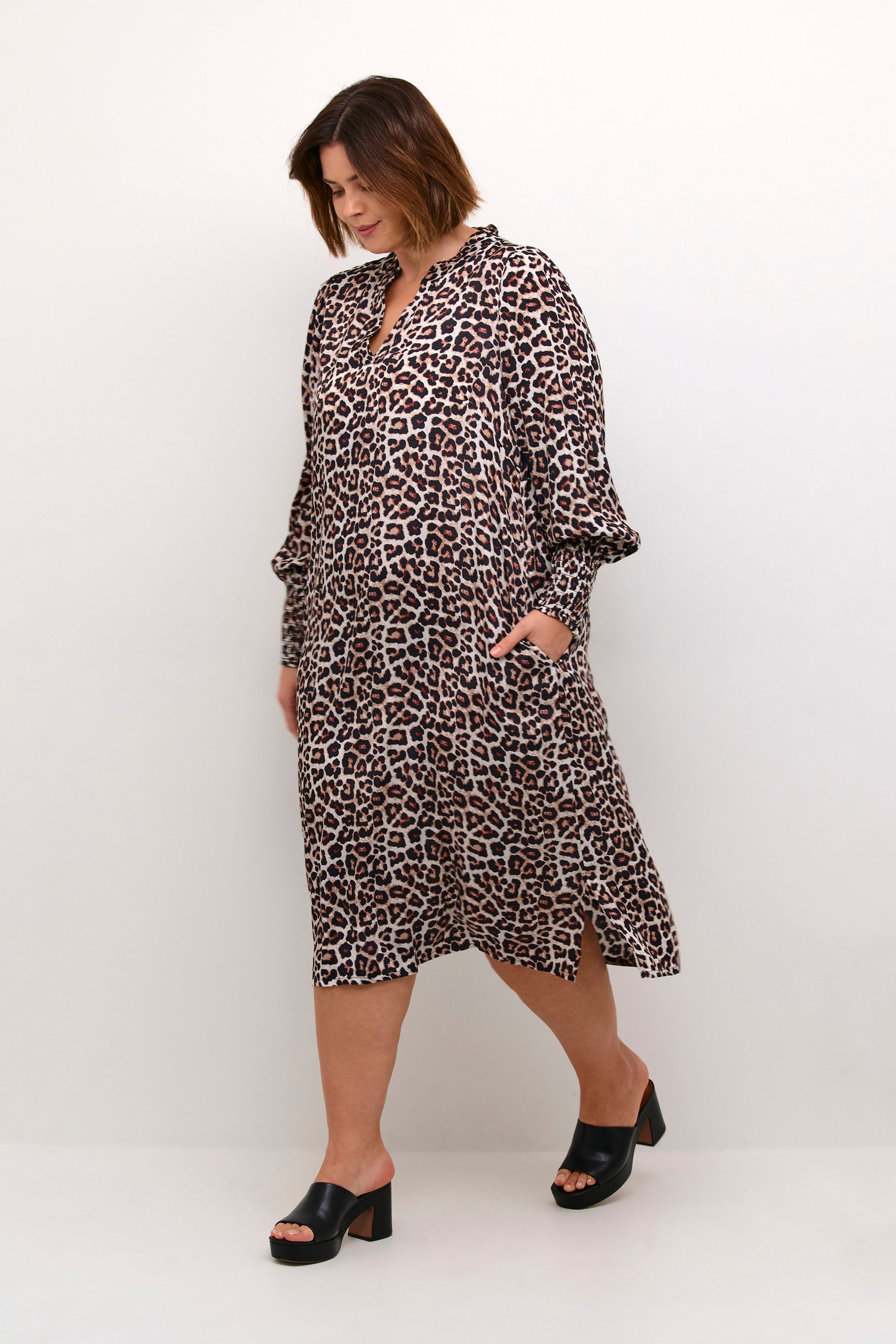 Thumbnail - Kleid A-shape animal