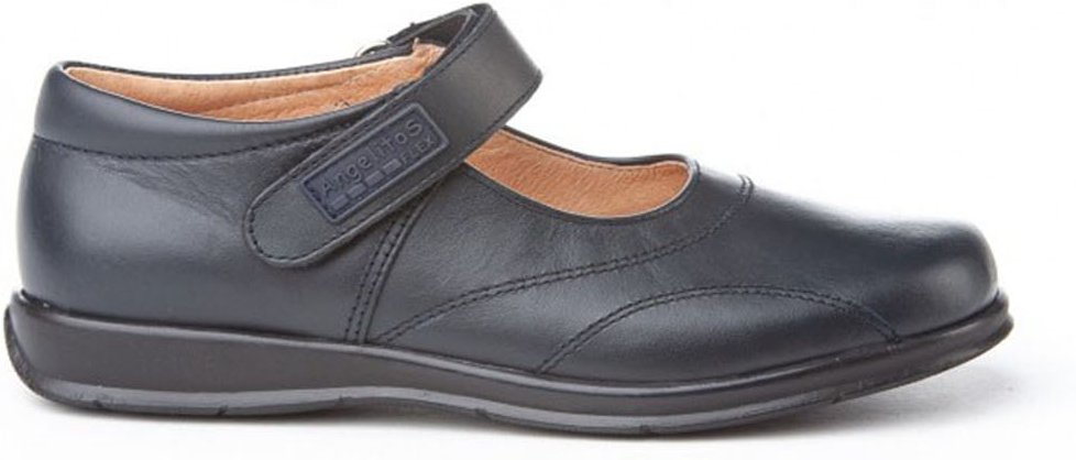 Schul-Ballerina-Schuhe aus Leder