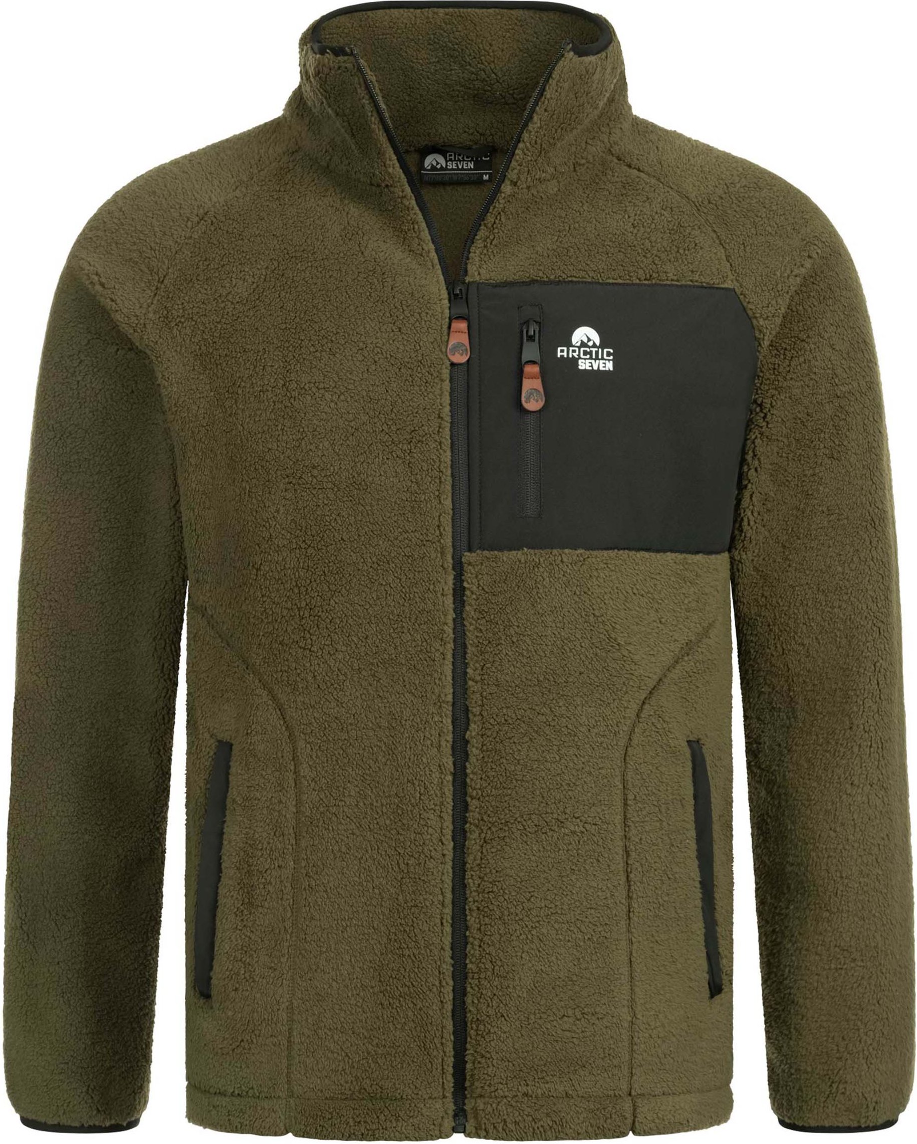 Arctic Seven Herren Sherpa Fleecejacke AS-415 – warm, leicht, sportlich