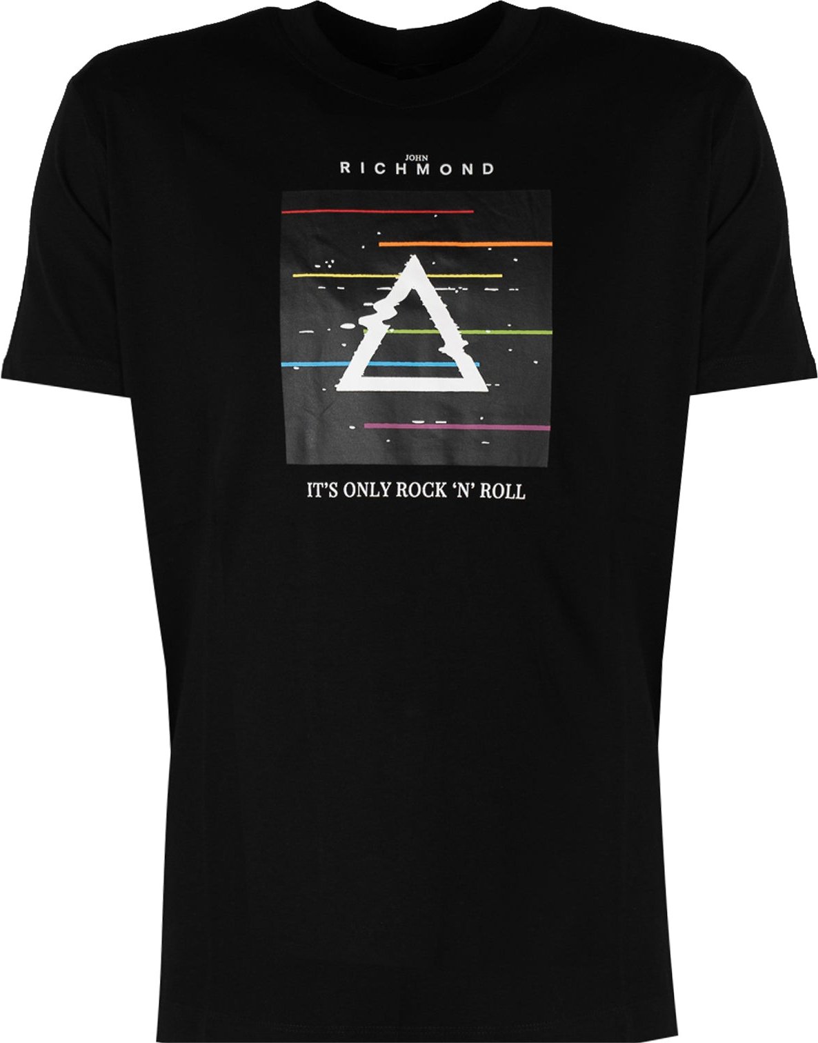 John Richmond T-Shirt Herren schwarz