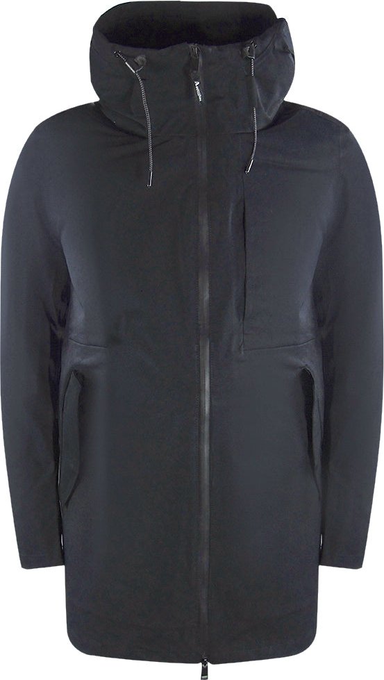 Aquascutum Active 3-way Parka Schwarze Daunenparkajacke
