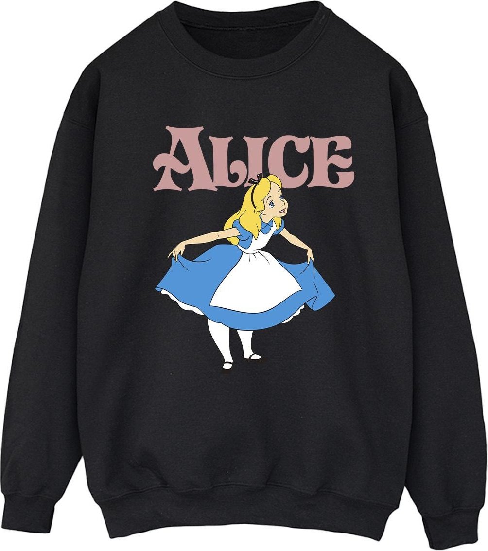 Disney - Sweat ALICE IN WONDERLAND TAKE A BOW - Femme (Noir)