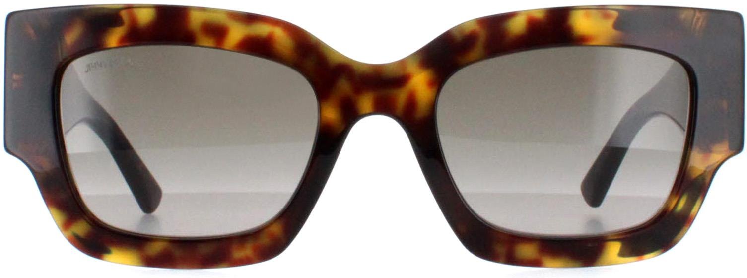 Jimmy Choo NENA/S 086 HA havana en goud bruin gradiënt zonnebril