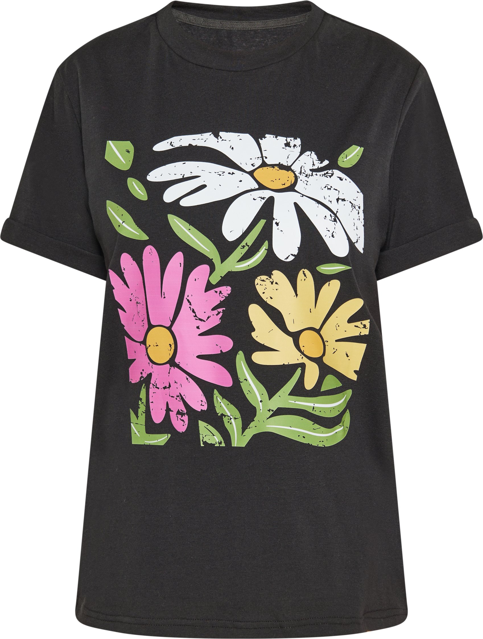 usha T-Shirt Frauen Schwarz