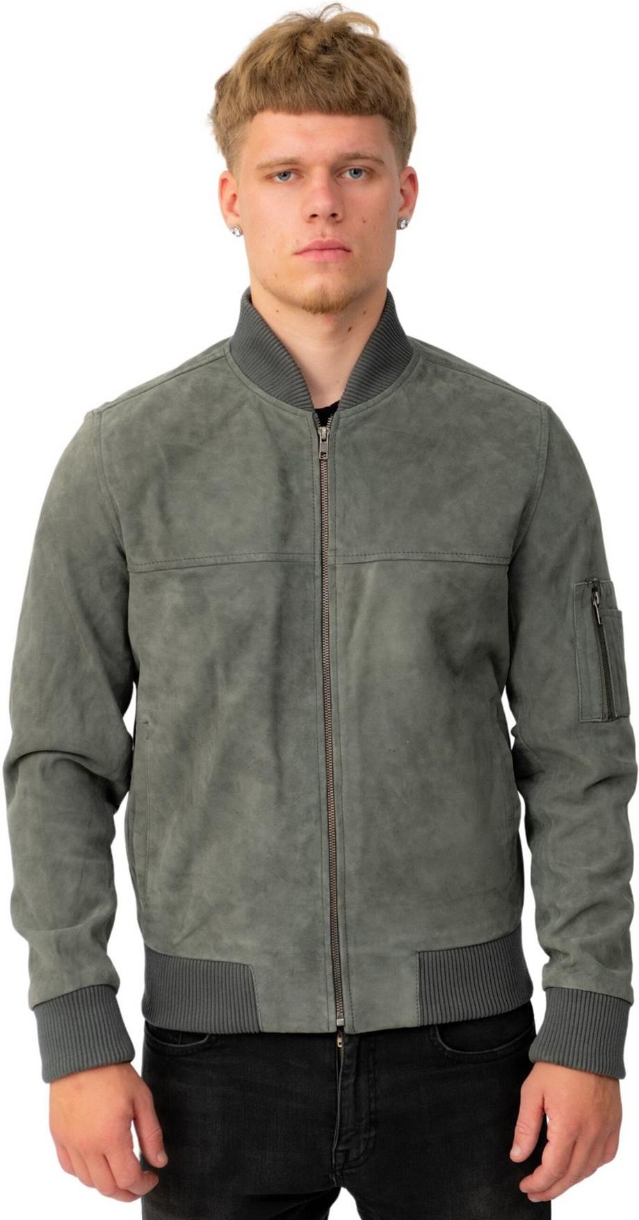 Herren Ziegenwildleder MA-1 Bomberjacke-Auckland