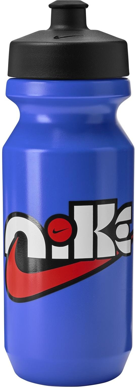 Nike - "Big Mouth" Bildlich Wasserflasche, 650ml (Königsblau/Schwarz)
