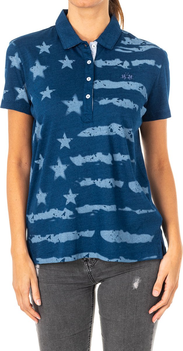 Kurzarm-Poloshirt für Damen mit Reverskragen LWP305