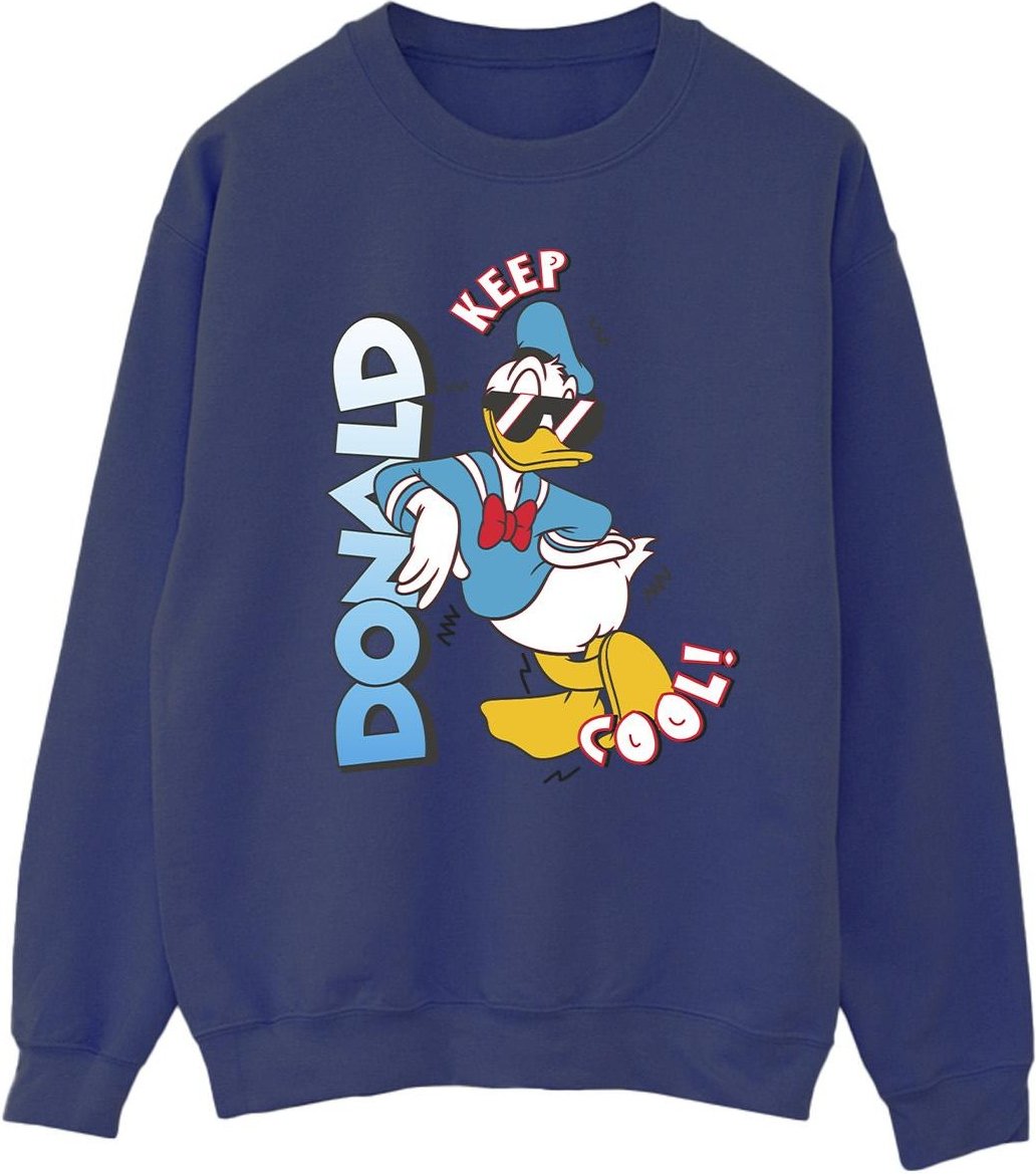 Disney - "Donald Duck Cool" Sweatshirt für Herren (Marineblau)