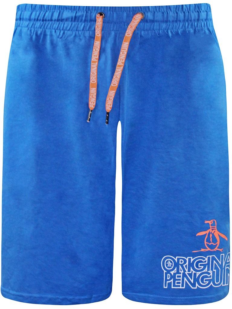 Original Penguin Logo Herren Blue Lounge Shorts