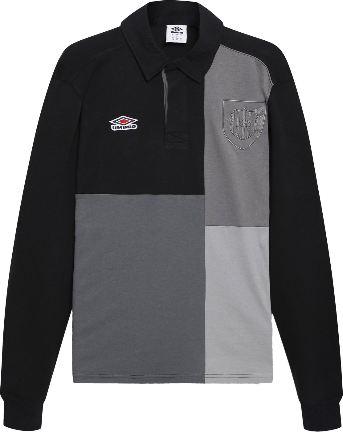 Umbro - Trikot für Herren - Rugby (Schwarz/Bunt)