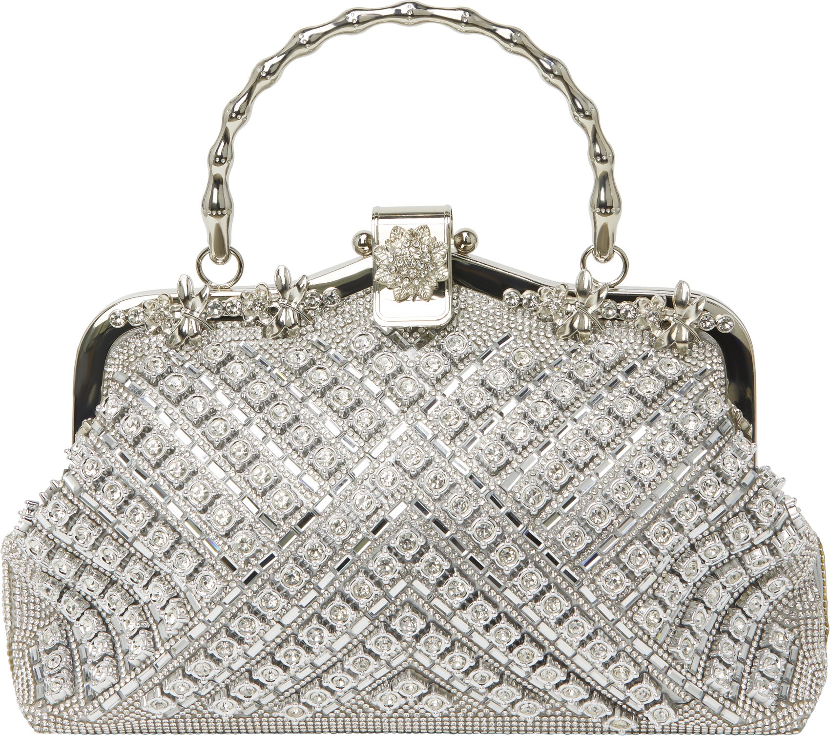 Faina Handtasche Frauen Silber