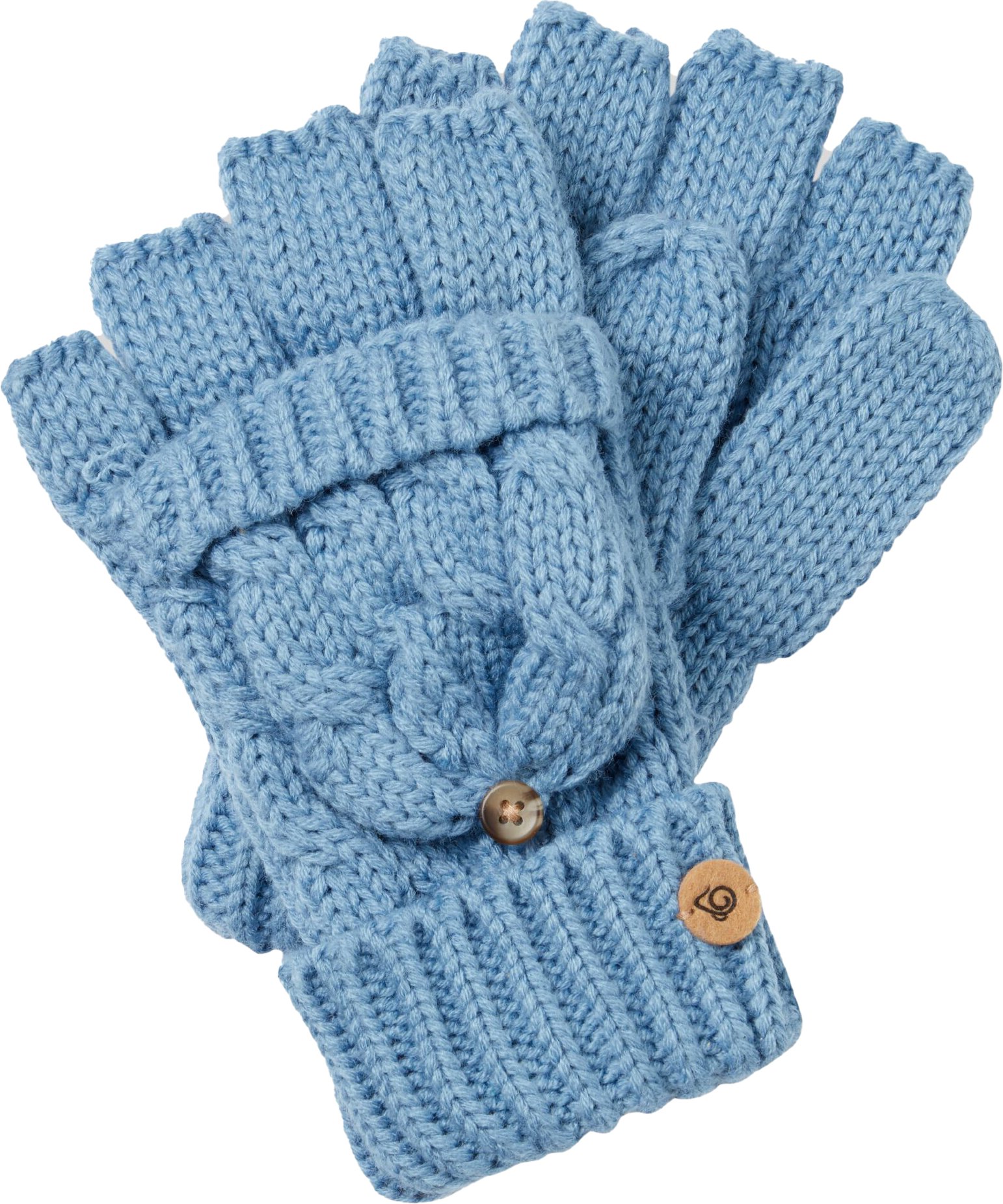 Craghoppers - Damen Fäustlinge "Niamh" (Hell-Jeansblau)