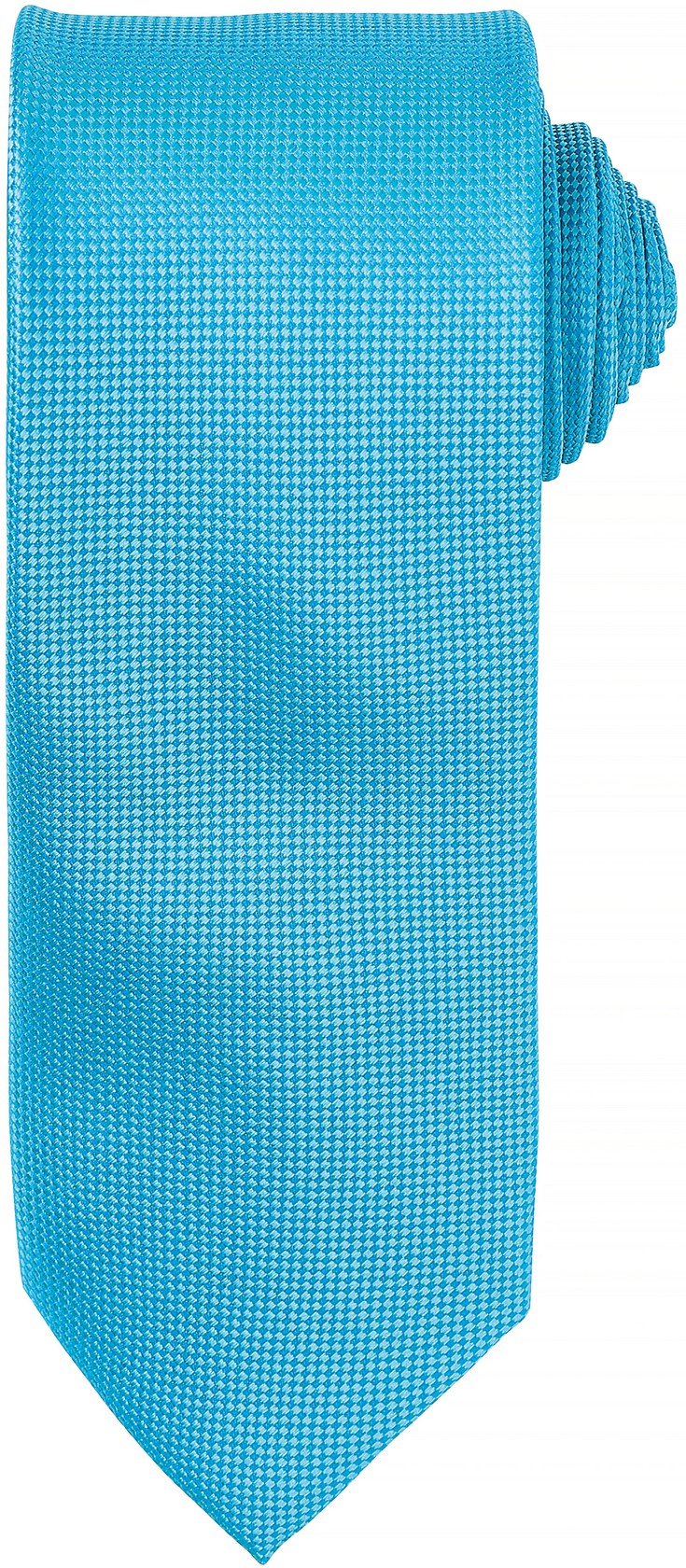 Premier Mens Micro Waffle Formal Work Krawatte (Türkis)
