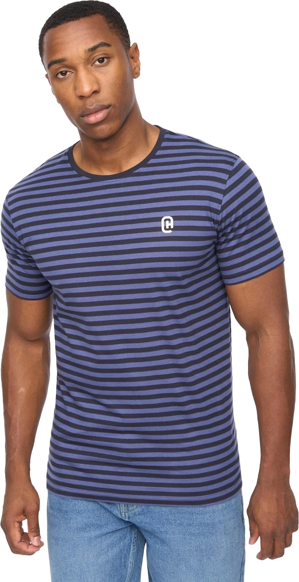 Crosshatch - "Loppins" T-Shirt für Herren (Marine)