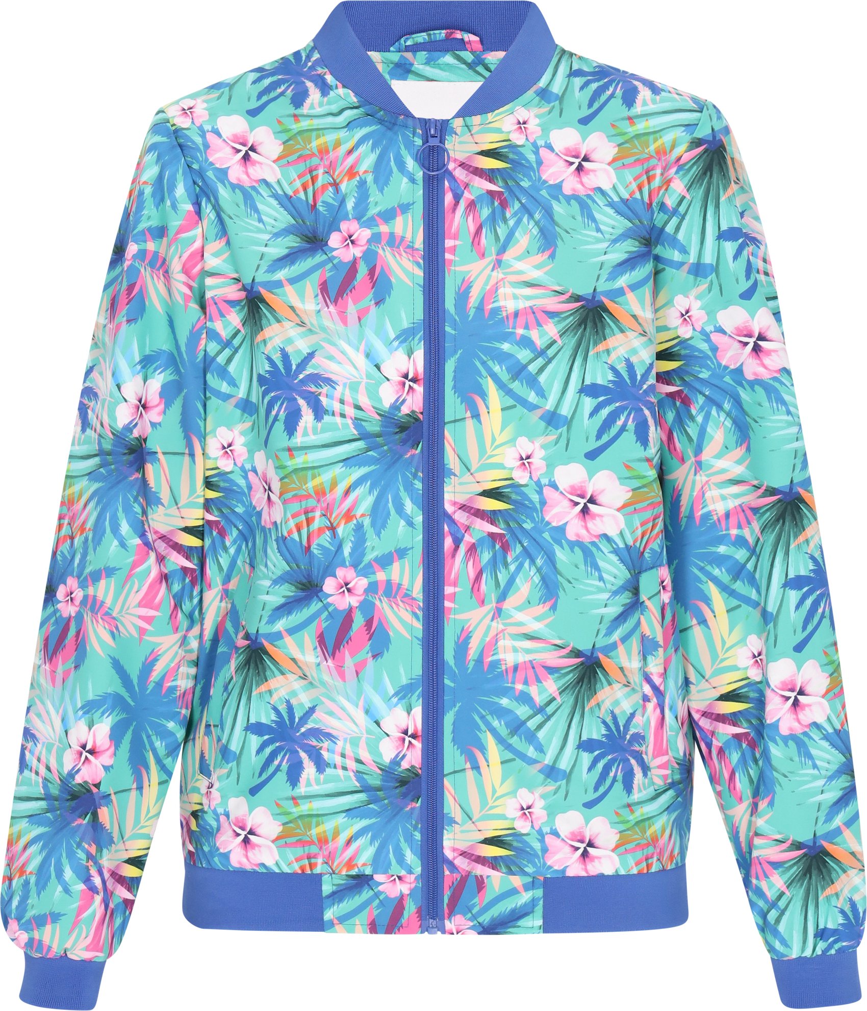 Mymo Jacke Frauen grün mehrfarbig