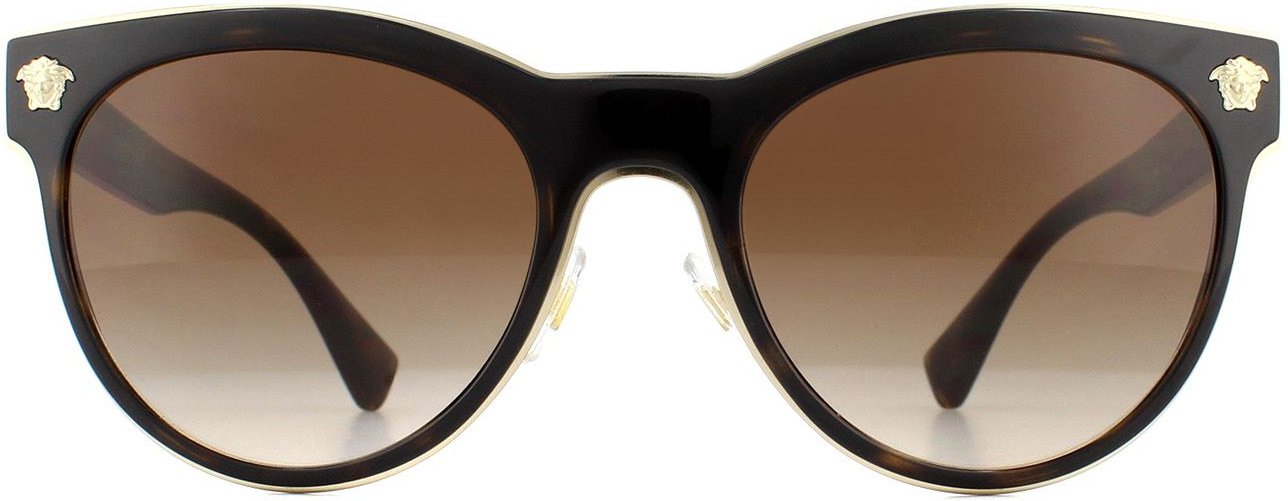 Versace Sonnenbrille VE2198 125213 Dunkle Havanna Braun Gradient