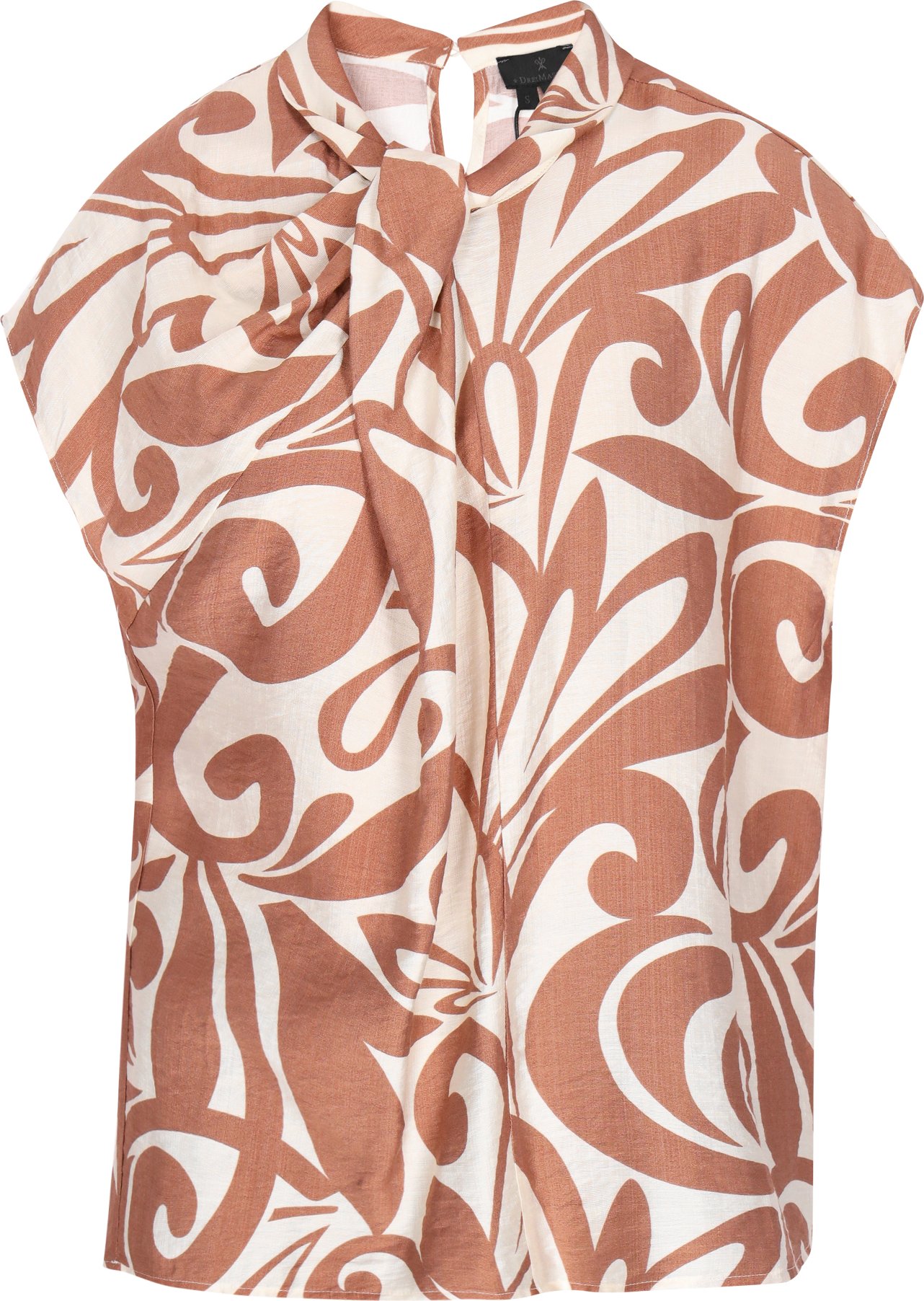 Dreimaster Bluse Frauen Beige