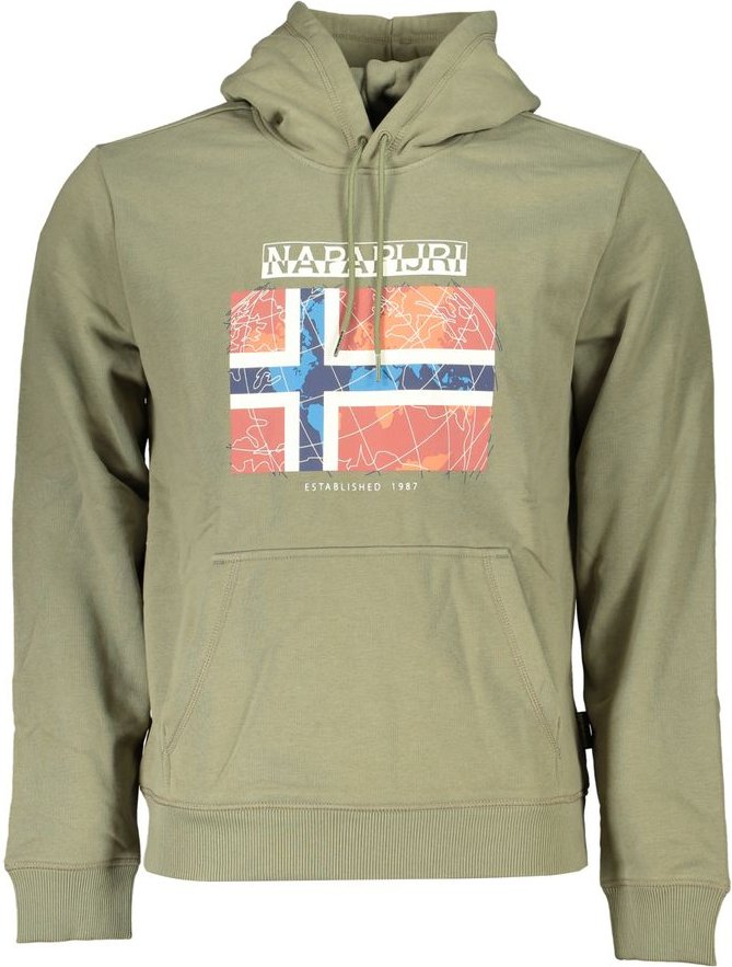 Regenwald Hoodie Militärgrün
