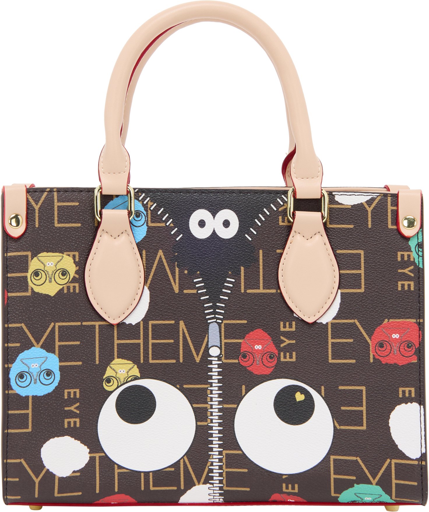 Mymo Handtasche Handtasche Frauen Kaffee Khaki