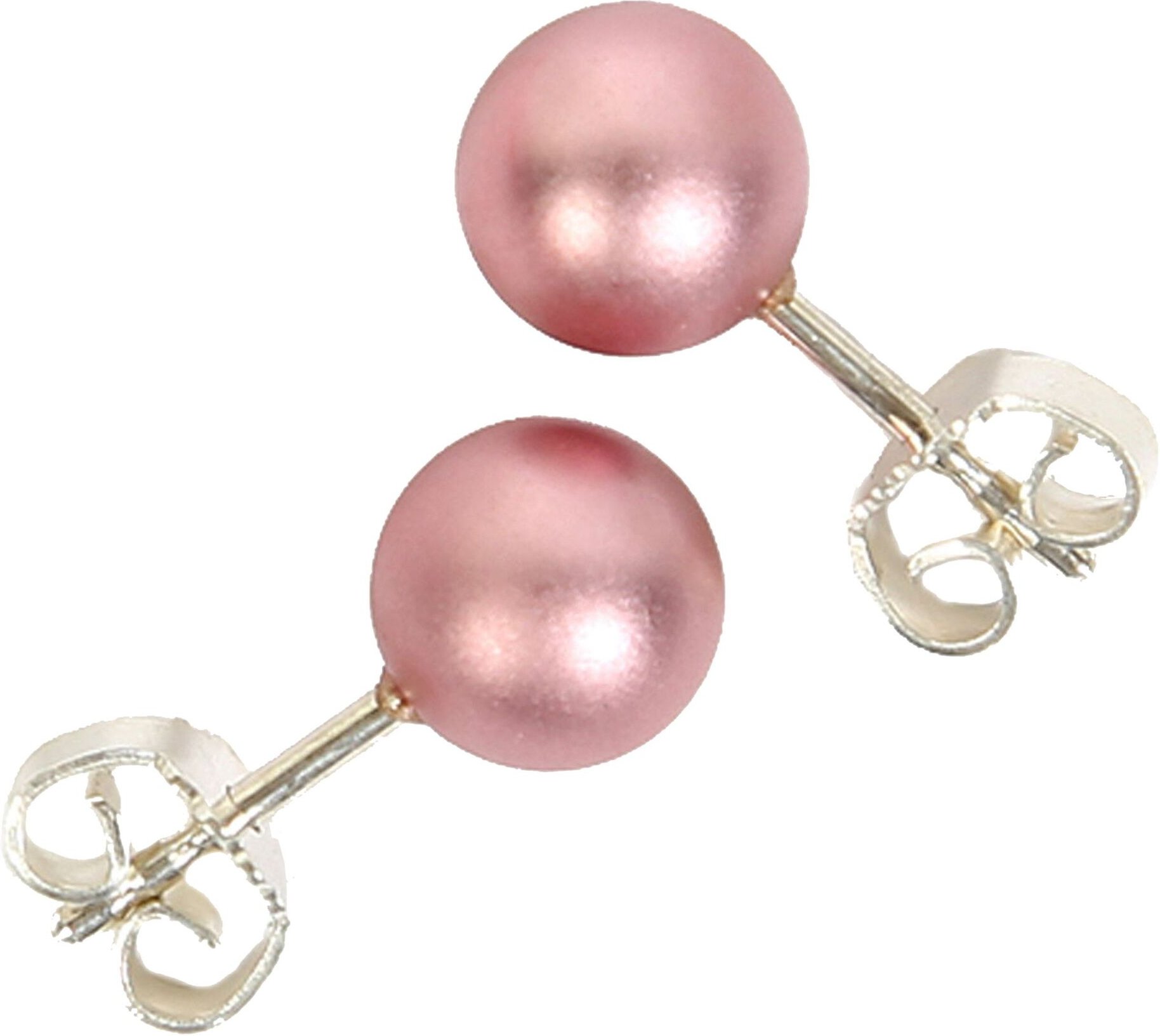 DeMarie Ohrringe eloxiertes Aluminium rosafarben