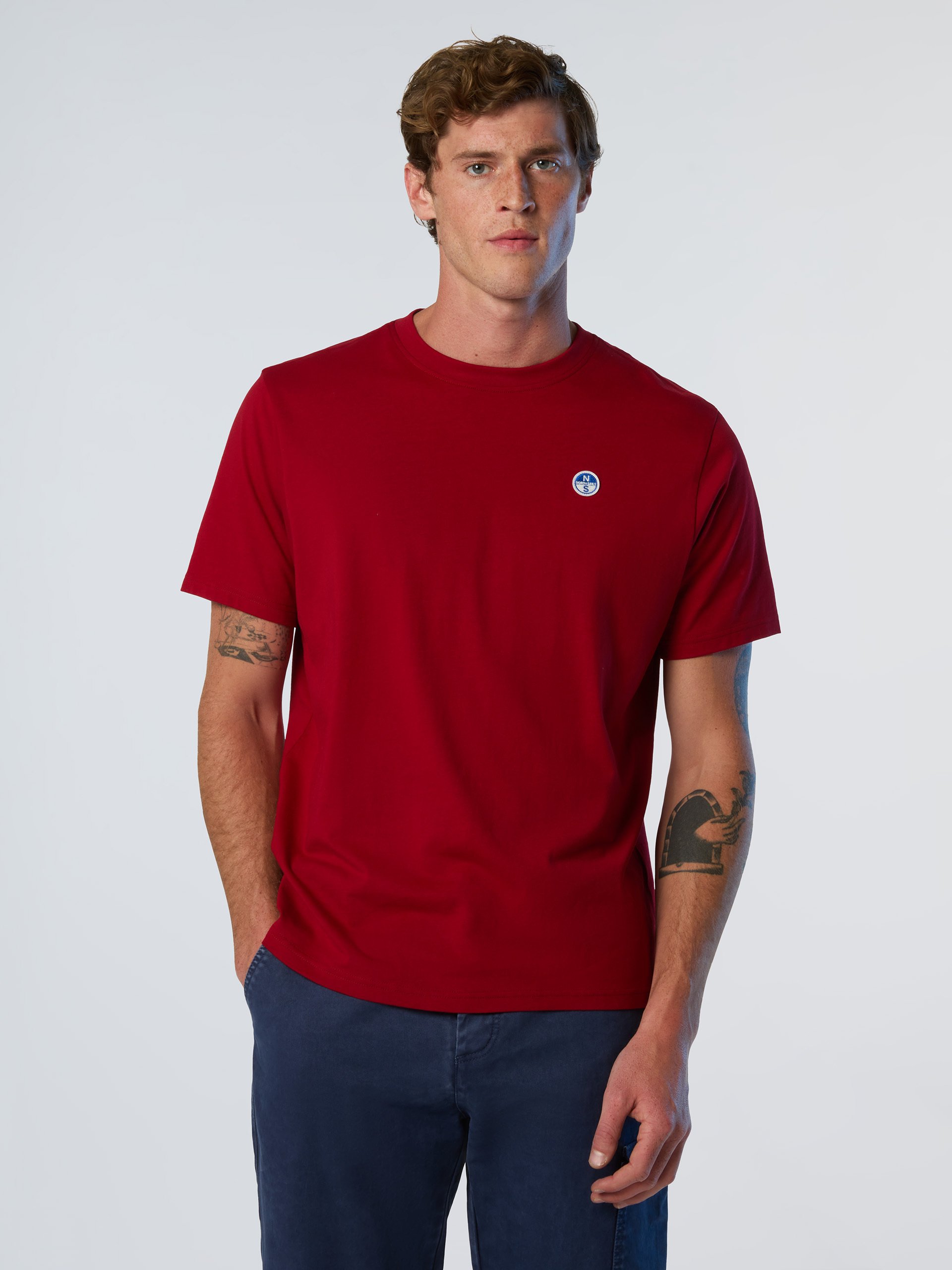 North Sails T-Shirt Mit Logo-Patch