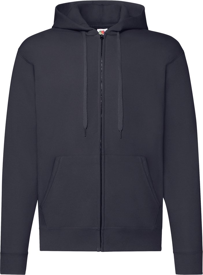 Fruit of the Loom Herren Classic Zipped Hoodie (Deep Navy)