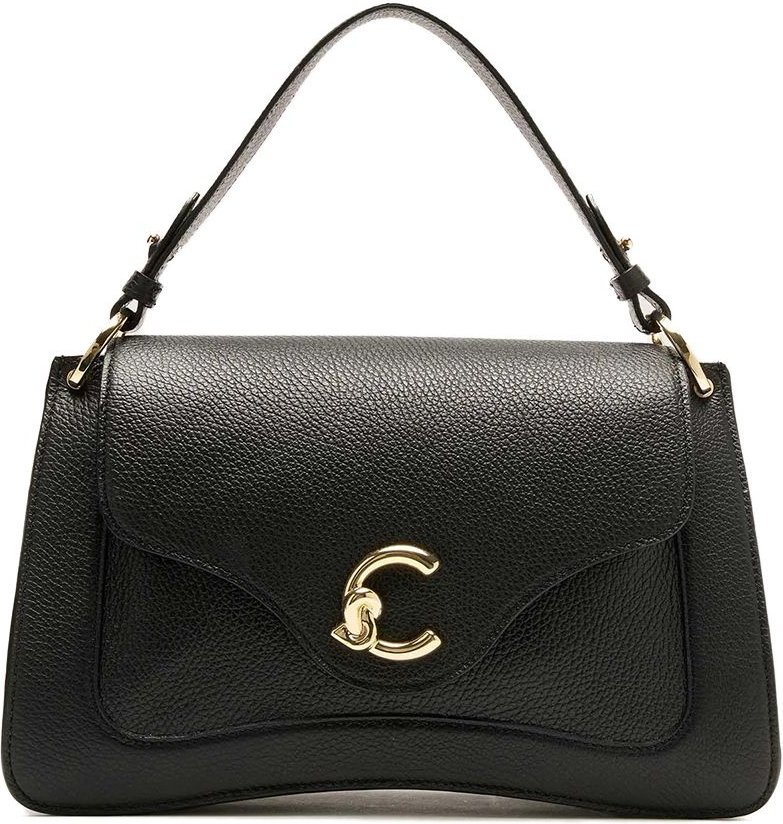 Coccinelle C-Me Handtasche aus genarbtem Leder