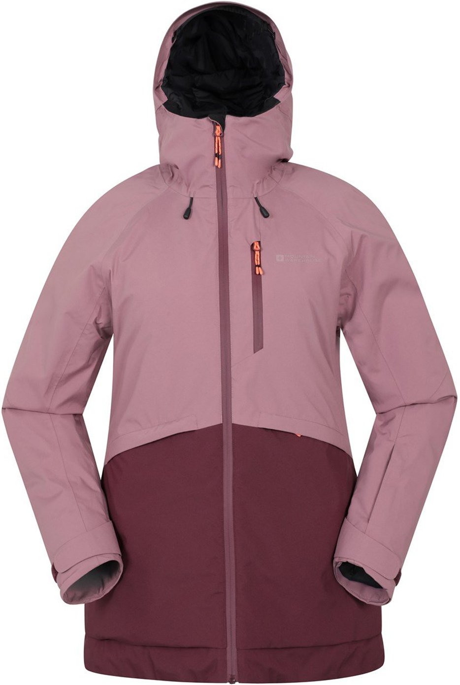 Mountain Warehouse - "Alpine" Skijacke für Damen, Wattiert, Wasserfest (dunkellila)