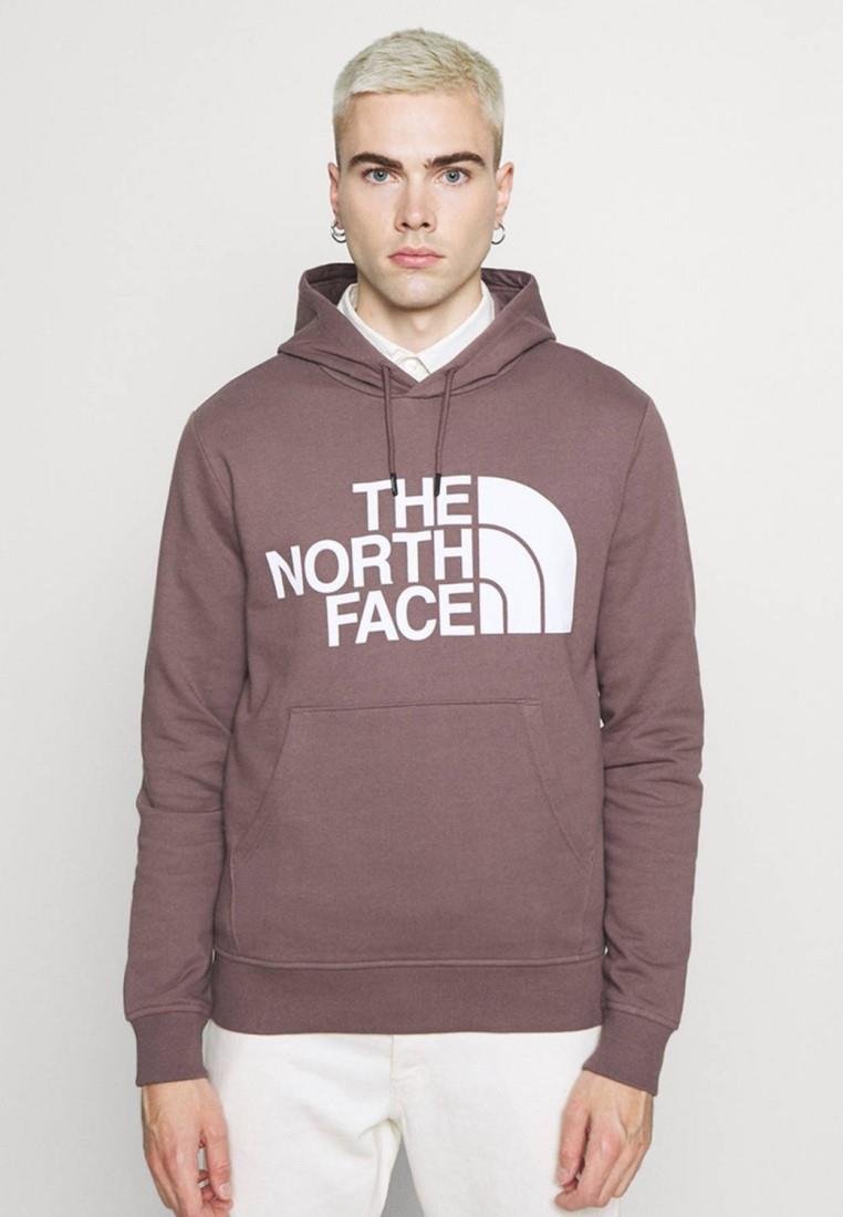 Thumbnail - The North Face Standard Herren Hoodie in Graphit lila