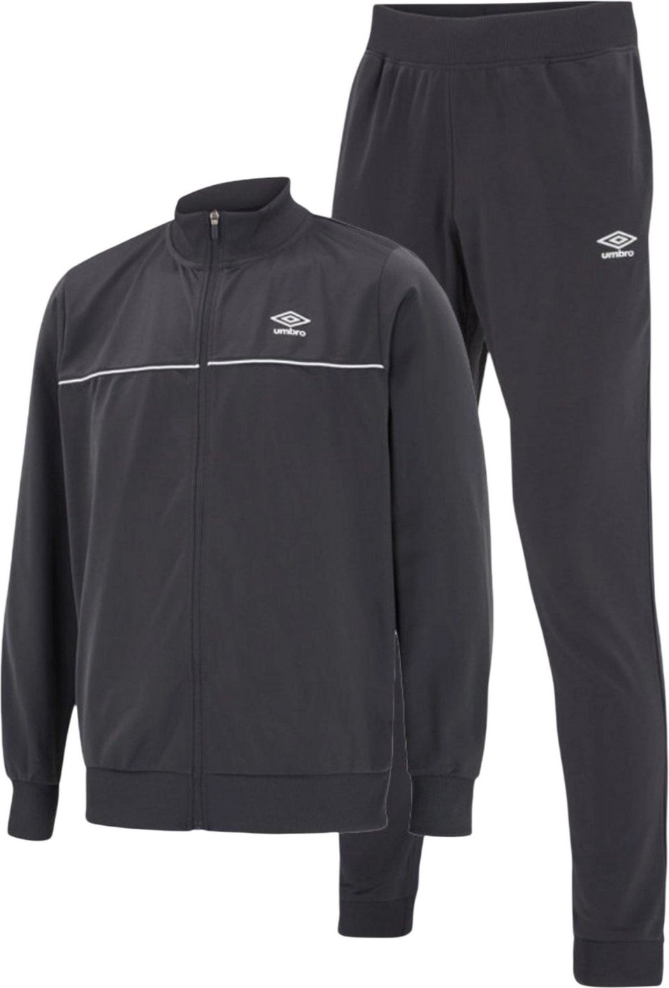 Umbro - Trainingsanzug für Herren Tricot - Aktiv (Schwarz/Weiß)