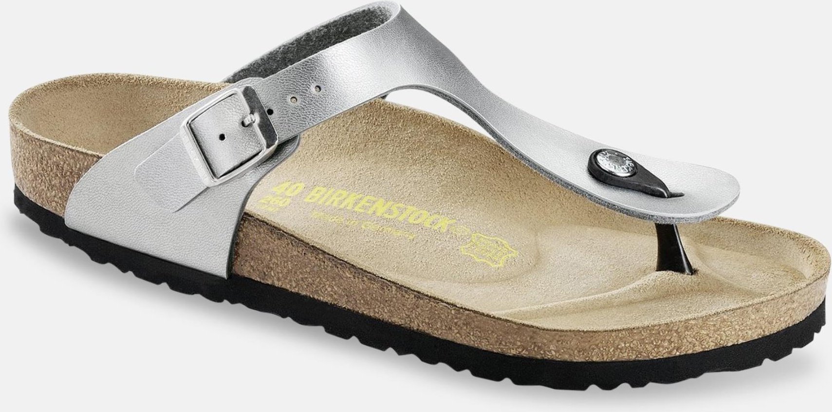 Birkenstock Gizeh Regular Fit Silber 043851
