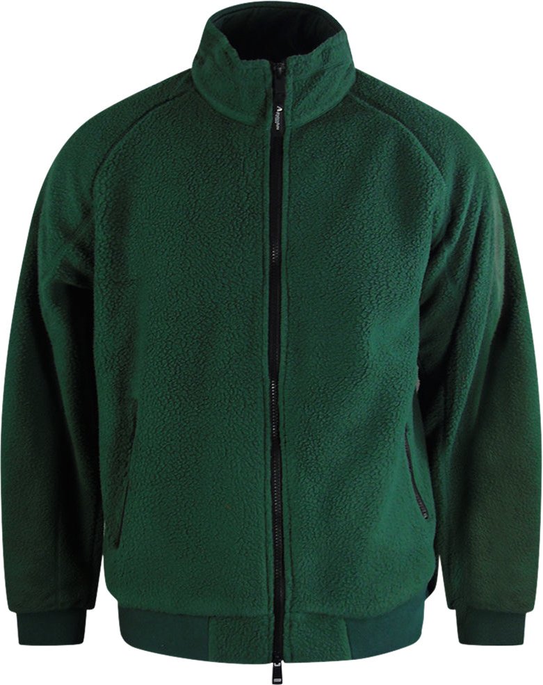 Aquascutum Active One Colour Sherpa Hunter Green Sherpa-jacke