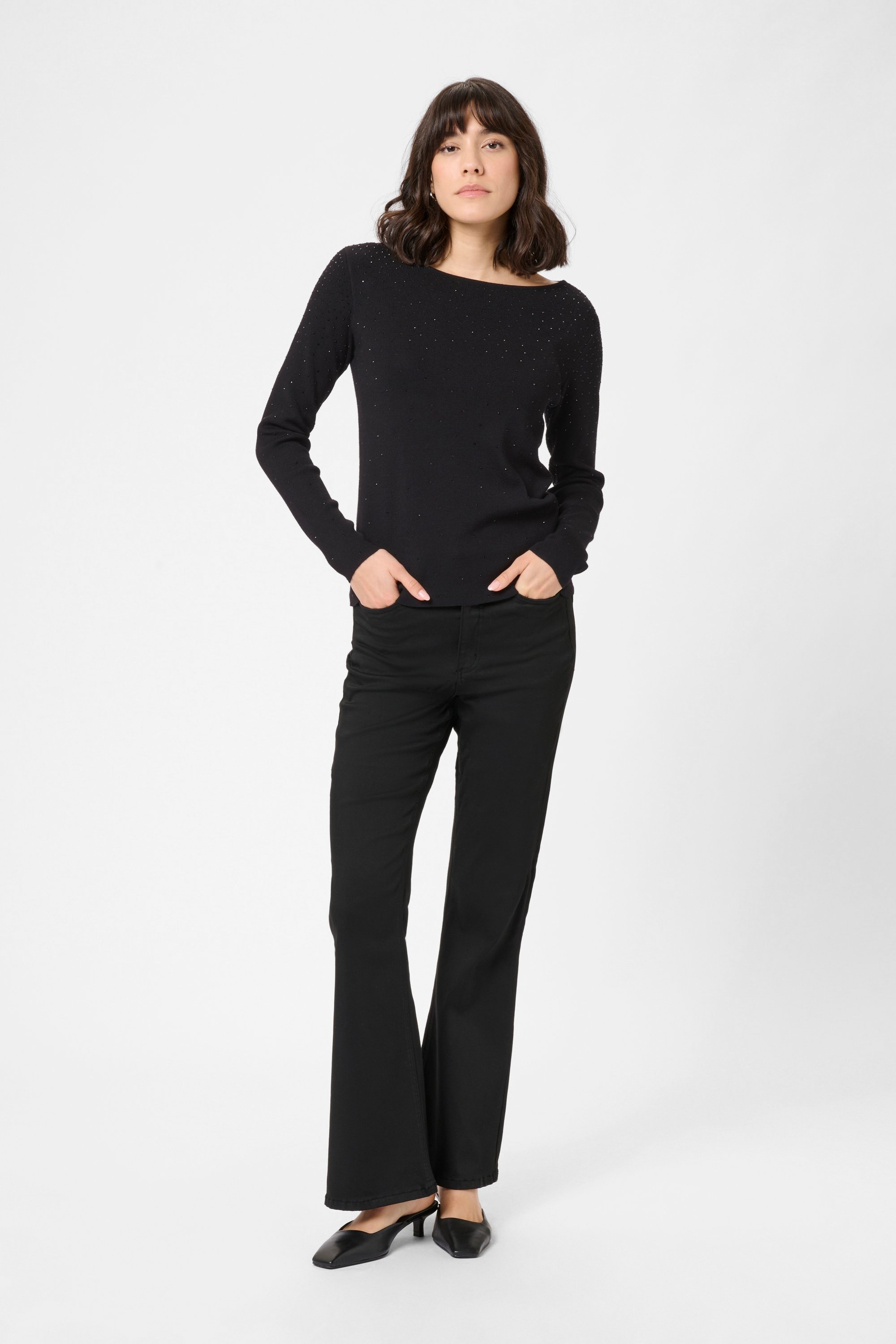 Strickpullover KAminna Strickpullover Regular fit black