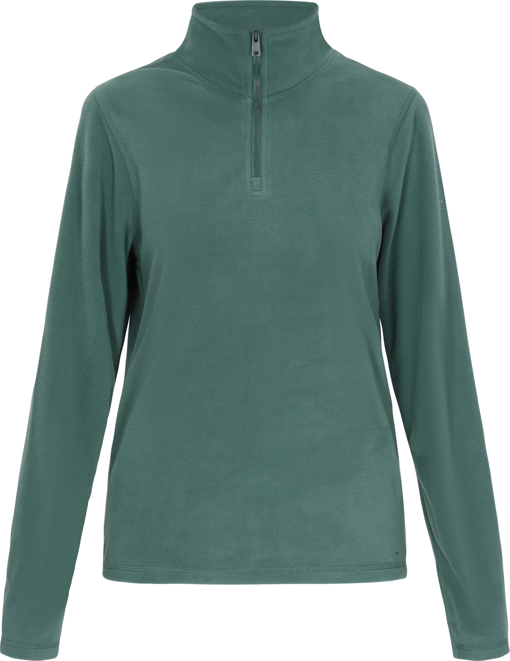 Thumbnail - Dreimaster Fleecepullover Frauen College Grün