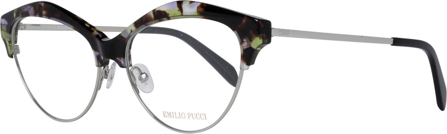 Emilio Pucci Marron Lunettes de vue pour femmes