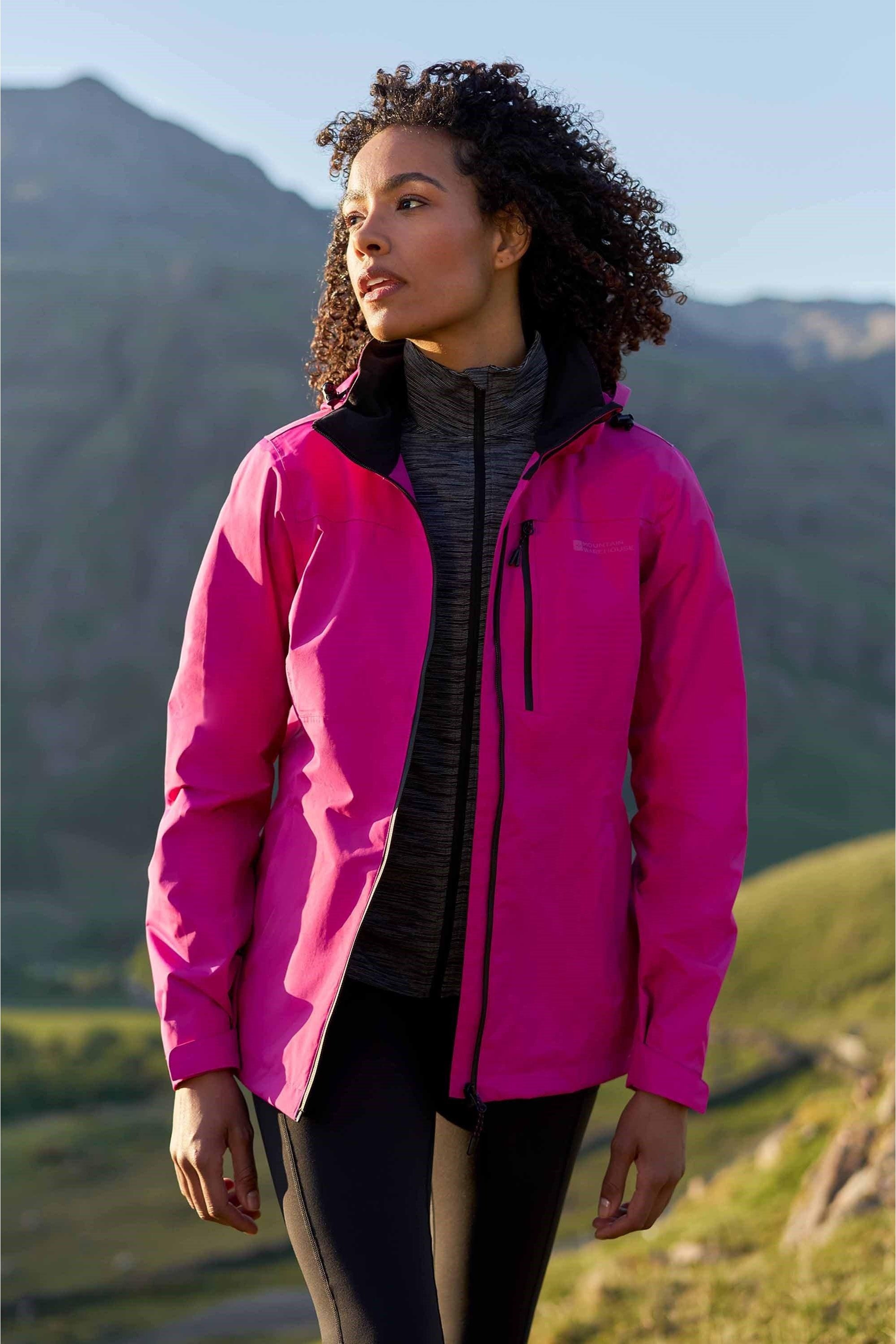 Mountain Warehouse - "Rainforest II Extreme" Jacke, wasserfest für Damen (Leuchtend Rosa)