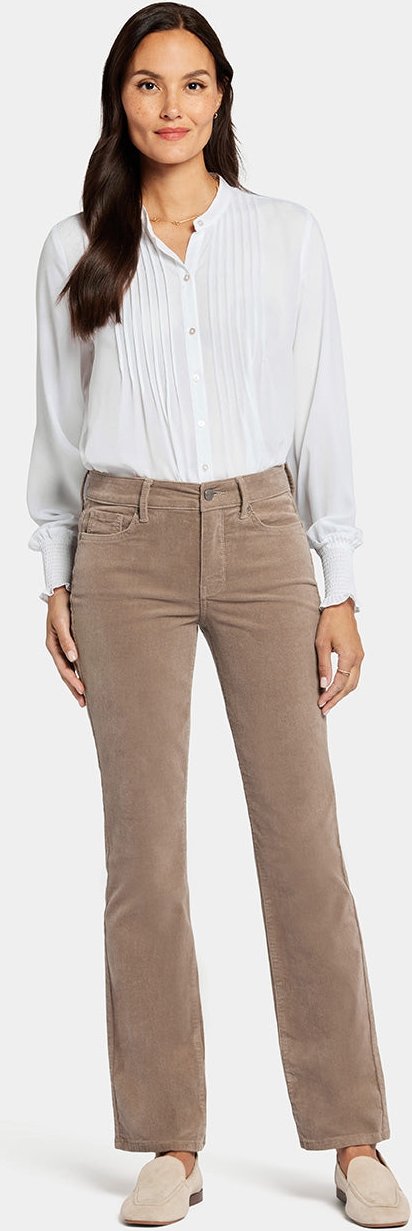 Marilyn Gerade Cordhosen Hellbraun | Sattelhain