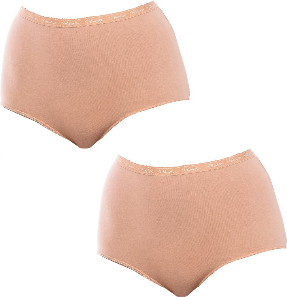 Pack-2 Crompesora Organic Bio Maxi P0AZL Damenhöschen