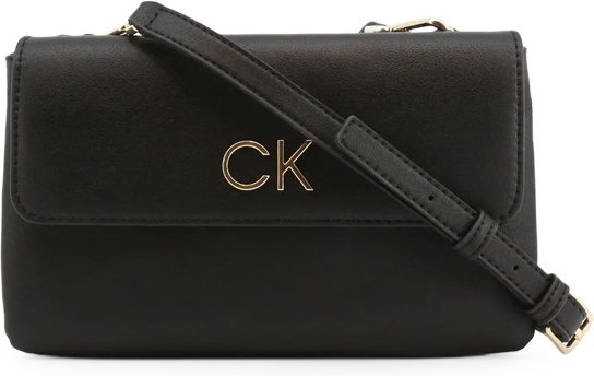 Calvin Klein Schwarze Polyester Damenhandtasche