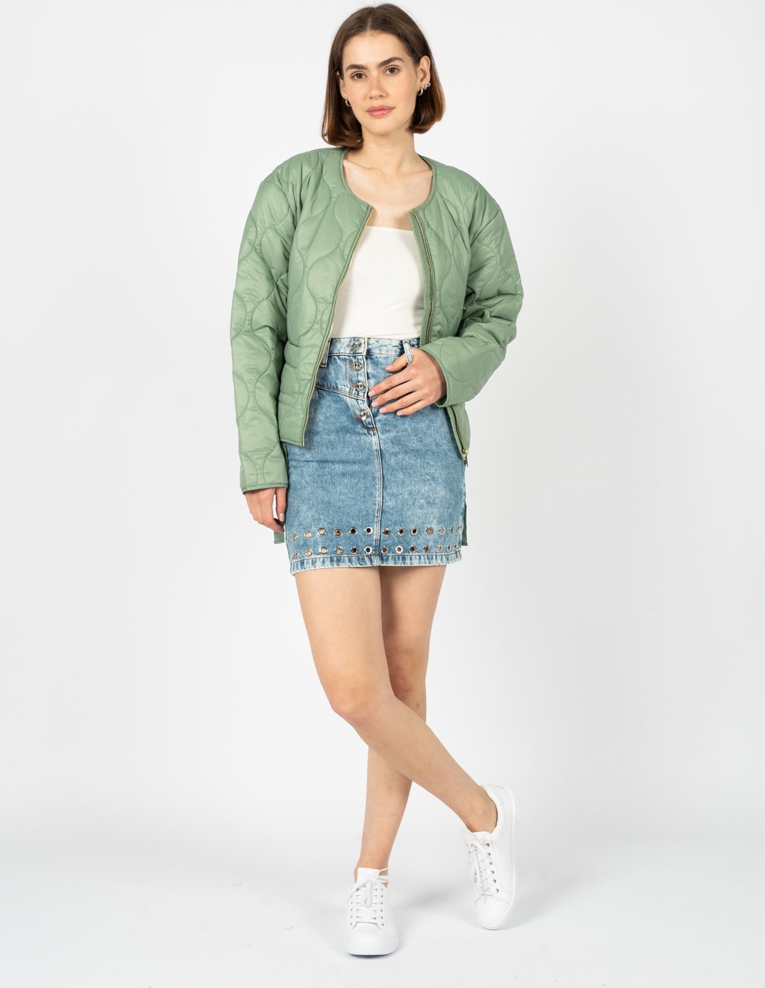 Patrizia Pepe Rock Damen Blau