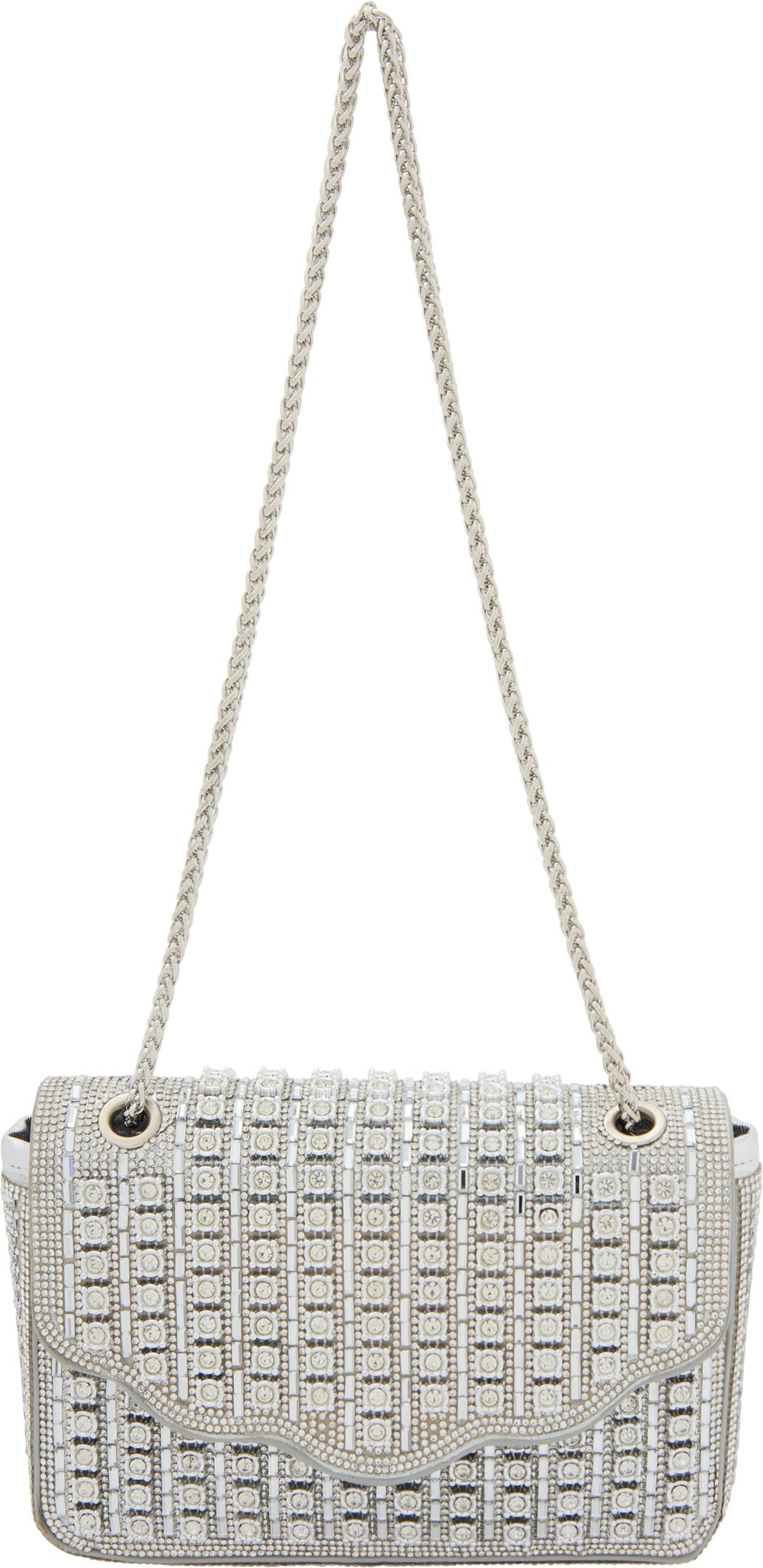 Faina Klappentasche Klappentasche Frauen Silber