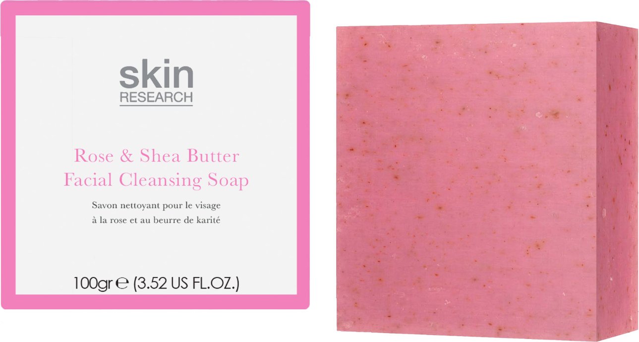 Skin Research Provence Rose Facial Cleansing Bar 100g