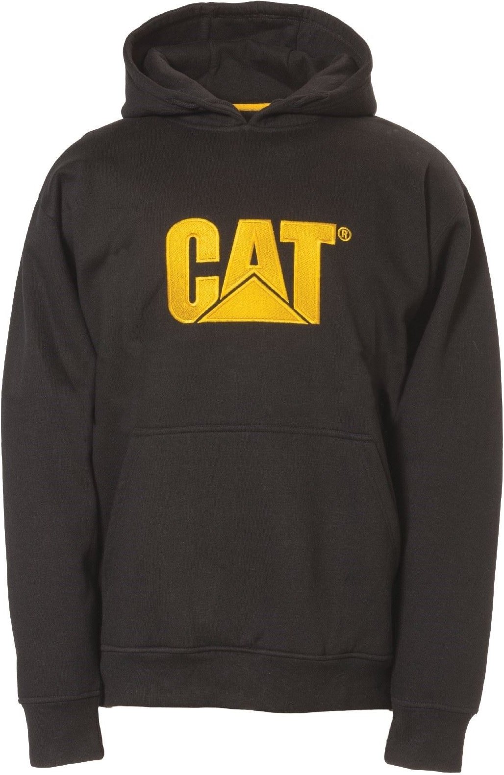 Caterpillar Marken Baumwolle Herren schwarzer Kapuzenpullover