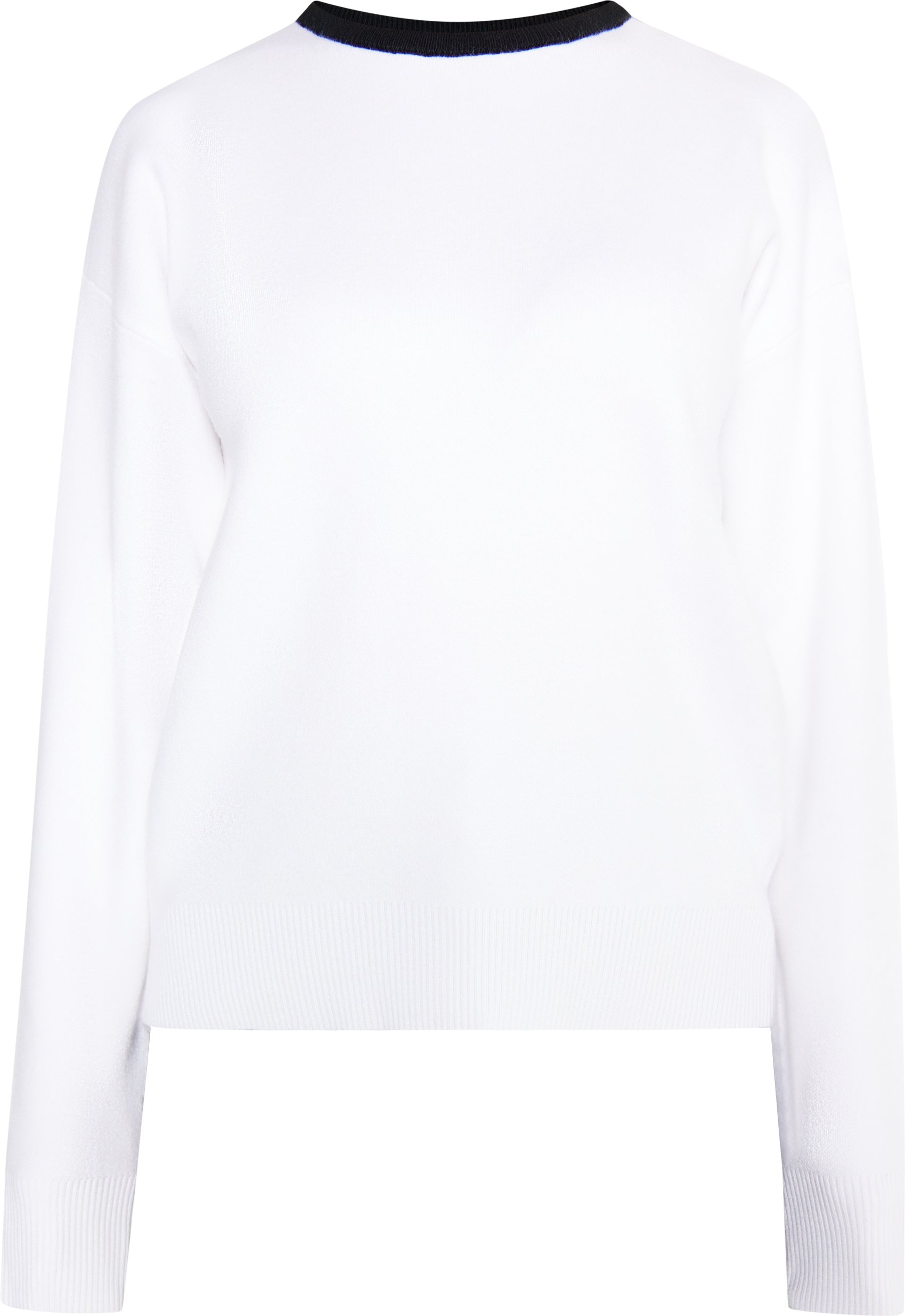 Thumbnail - usha Strickpullover Damen weiss schwarz